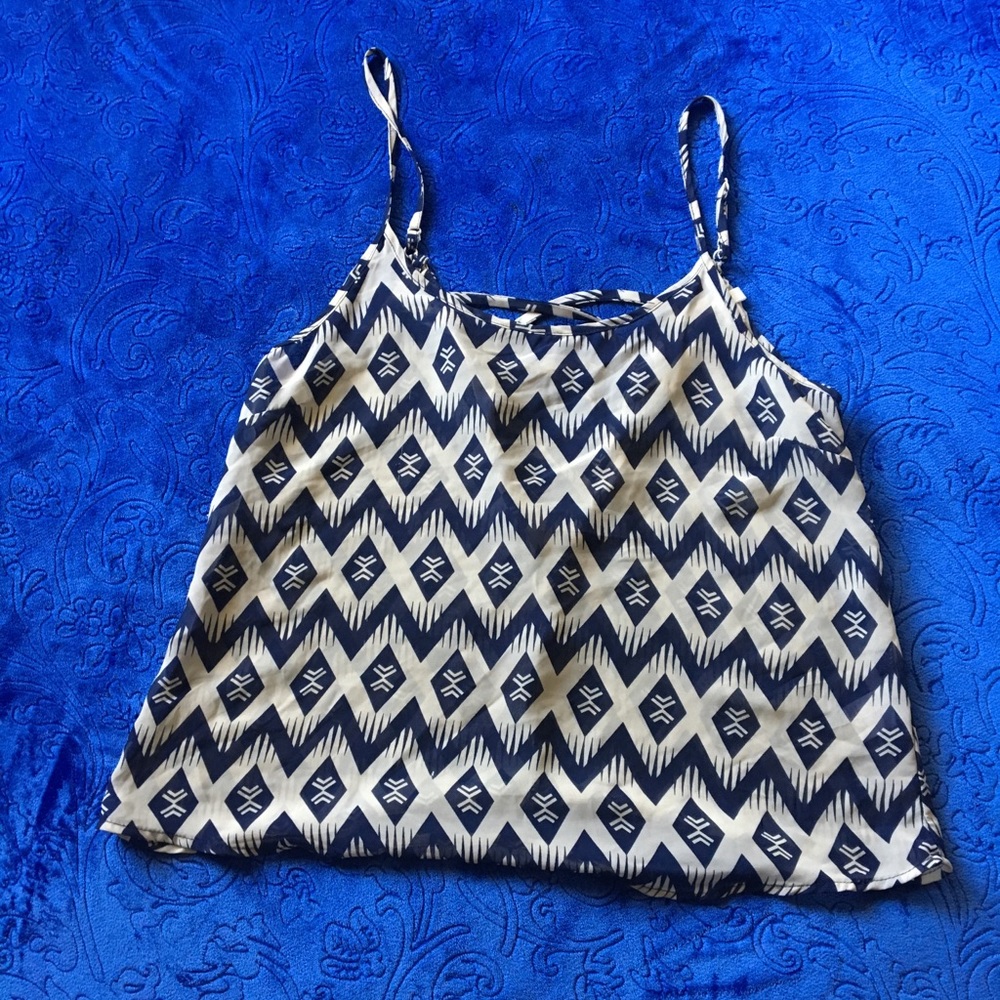 Patterned Tank Top